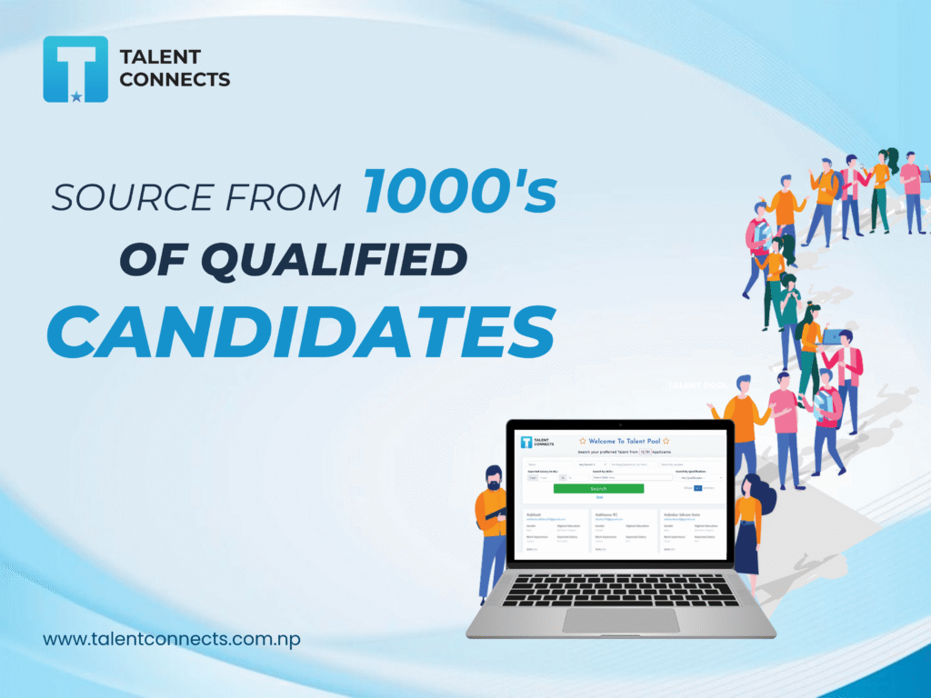 Candidate Sourcing Made Easy with our Talent Pool